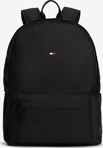 TOMMY HILFIGER - Mochila 'ESSENTIAL' em preto: frente
