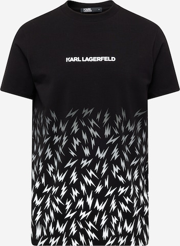 Karl Lagerfeld Tričko - Čierna: predná strana