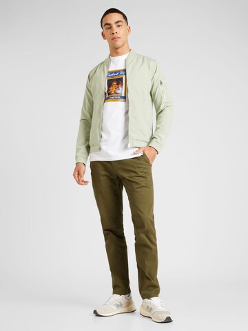 JACK & JONES Regular fit Between-season jacket 'RUSH' in Green