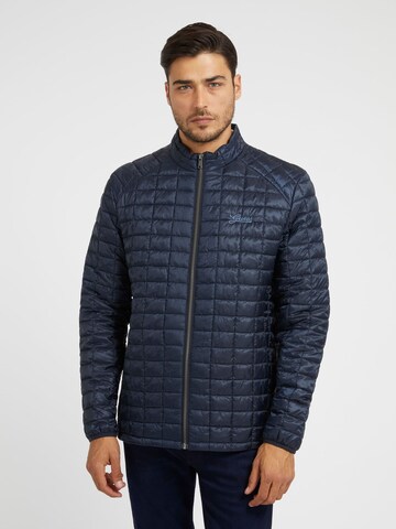 GUESS Funktionsjacke in Blau: Vorderseite
