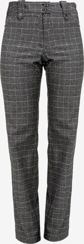 HELMIDGE Slimfit Broek in Grijs: voorkant