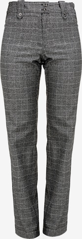 HELMIDGE Slimfit Broek in Grijs: voorkant