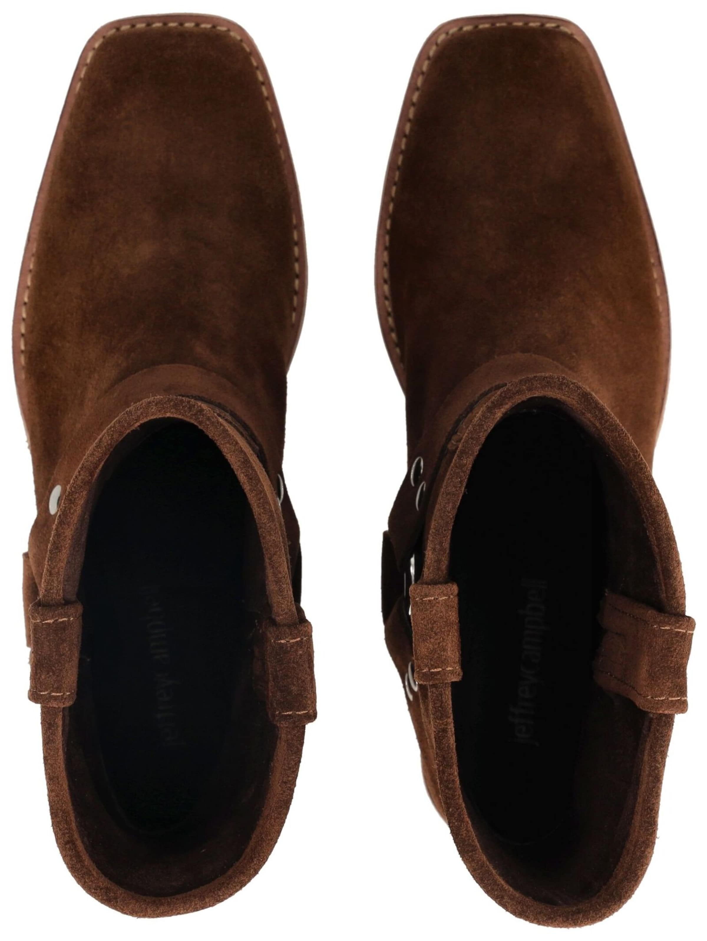 Bottes de cowboy Jeffrey Campbell en marron