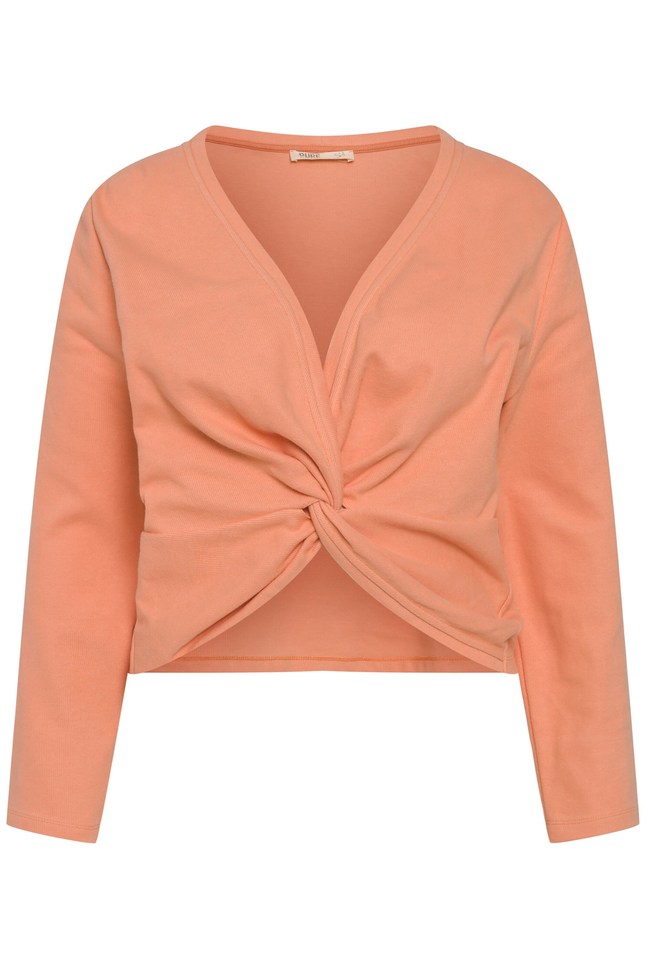 Ulla Popken Sweatshirt in Orange: Vorderseite