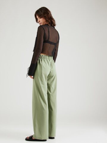 VERO MODA Wide leg Broek in Groen