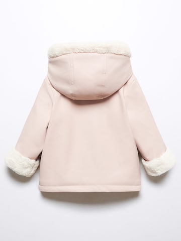 MANGO KIDS Vinterjakke 'Snow' i rosa