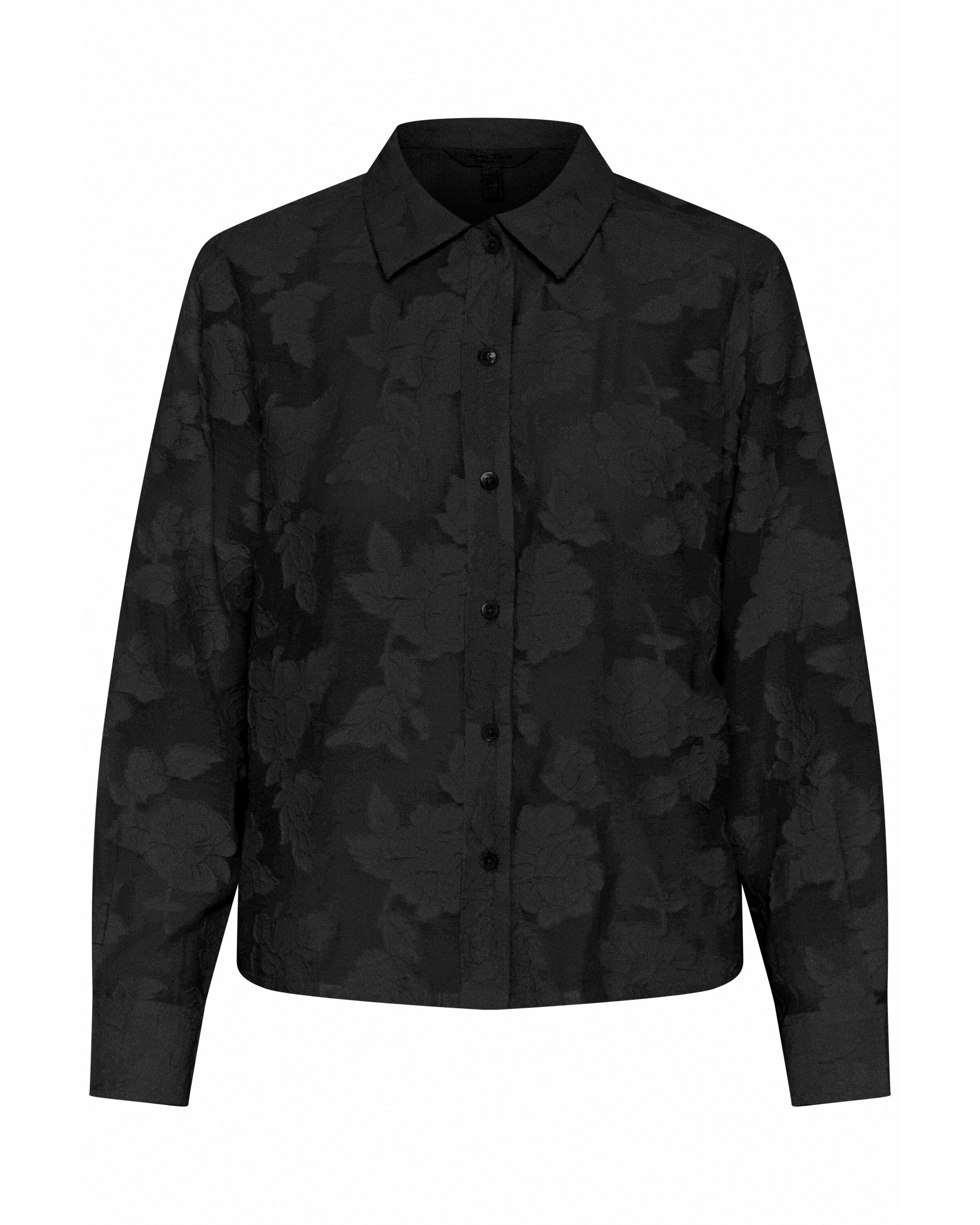 Part Two Bluse 'Ditta' i sort: forside