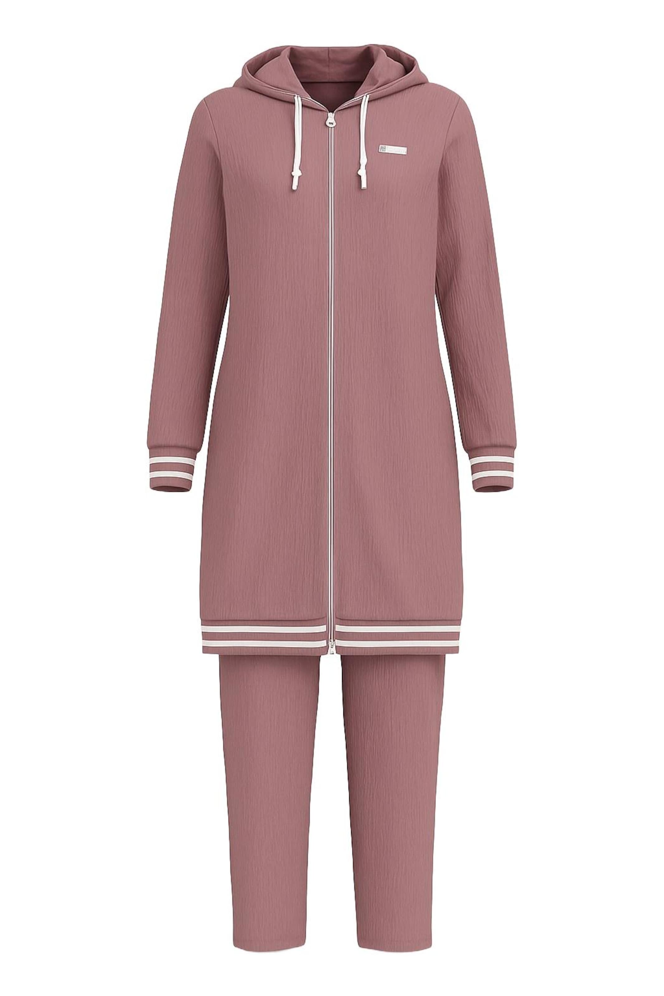 MODAMIHRAM Broekpak in Lila: voorkant