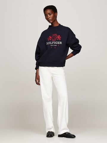 Sweat-shirt 'Embroidery' TOMMY HILFIGER en noir