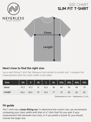 Neverless Shirt 'Japan Kompass' in Black