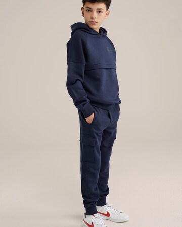WE Fashion Обычный Штаны в Синий