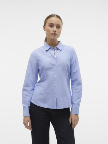 VERO MODA Bluse i blå: forside