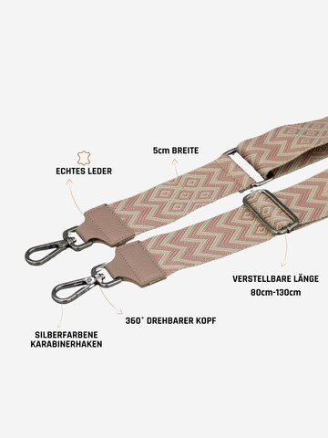 Accessoires pour sacs 'ZICK ZACK' Adel Bags en rose