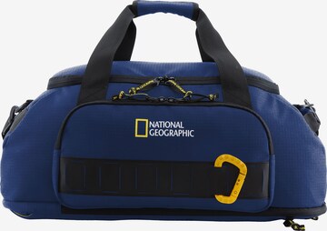 National Geographic Travel Bag 'EXPLORER III' in Blue: front