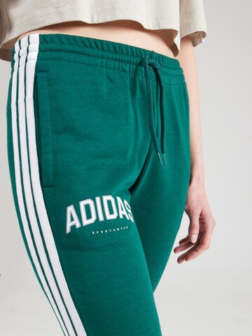 ADIDAS SPORTSWEAR - Tapered Pantalón deportivo en verde