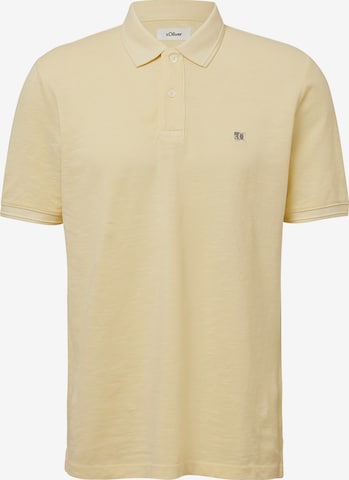 T-Shirt s.Oliver en jaune : devant