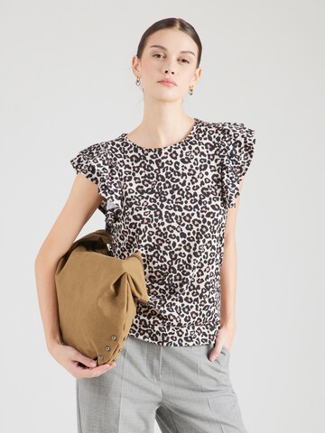 Tricou 'Candy' de la ABOUT YOU pe maro: față