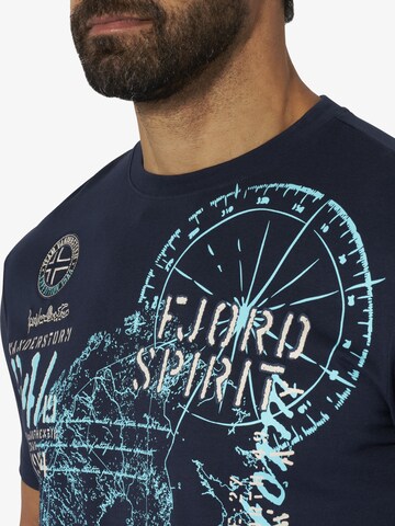 Jan Vanderstorm Shirt 'Dominik' in Blue