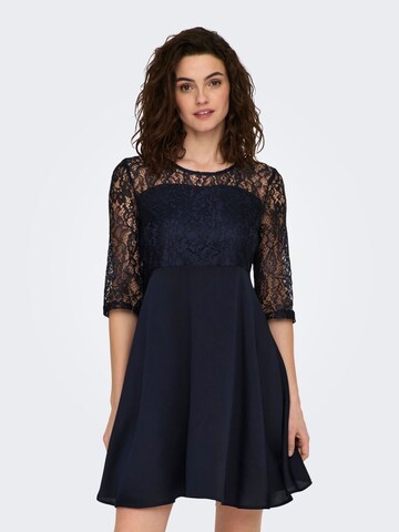 ONLY - Vestido de gala en azul: frente