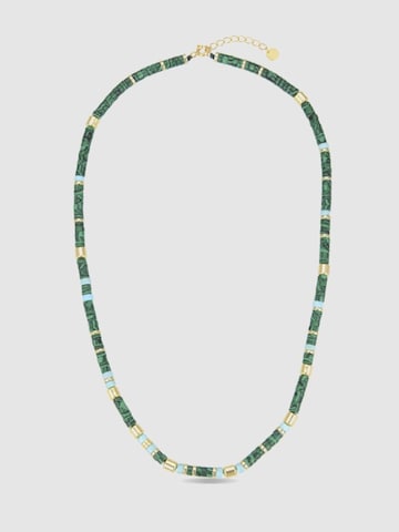 Luxenter Halsband 'Ihun' i grön: framsida