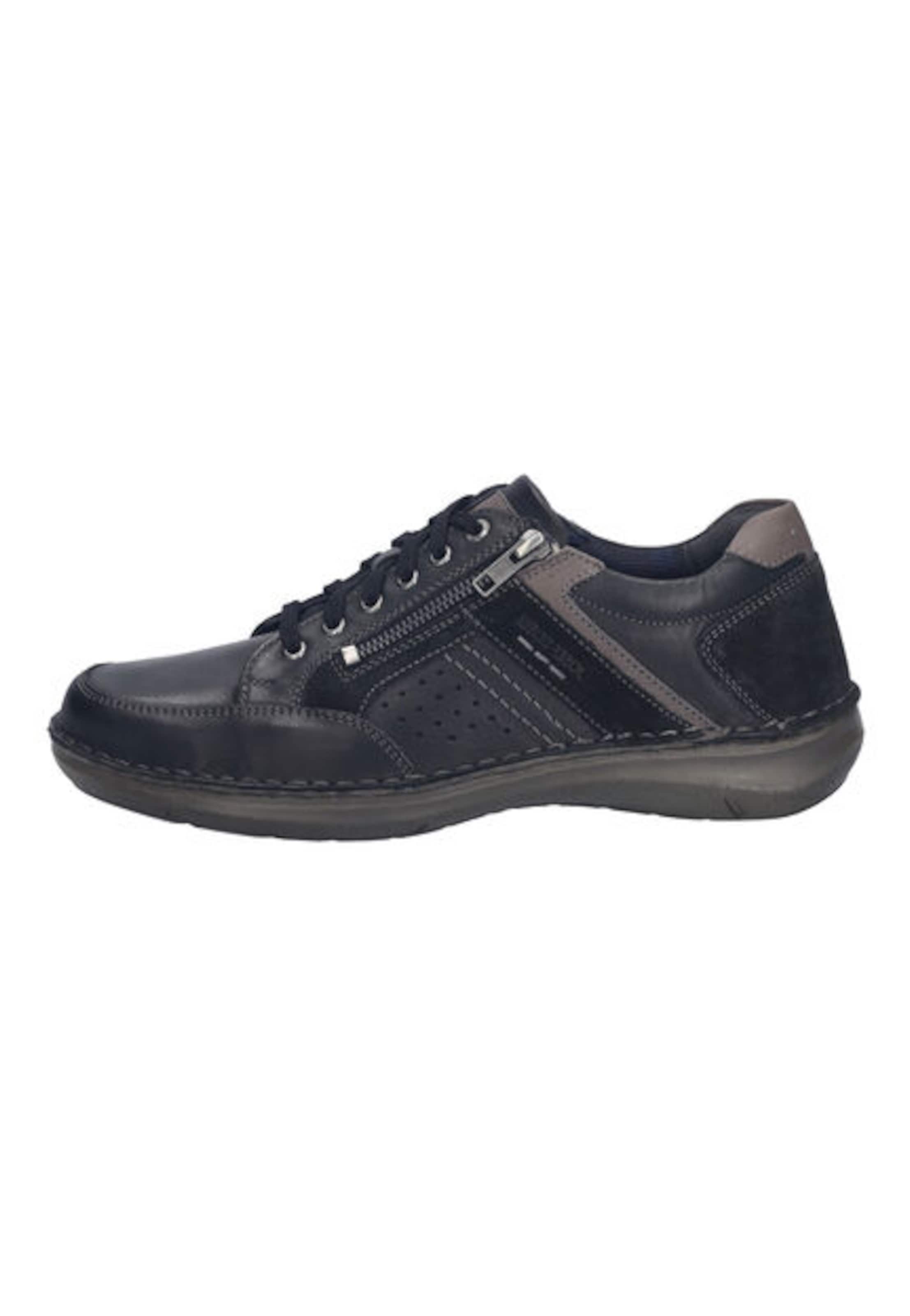 JOSEF SEIBEL Schnürschuh 'NEW ANVERS 87' in Schwarz: Vorderseite
