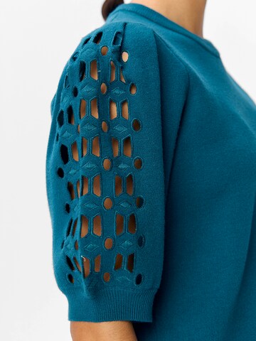 OBJECT Sweater 'OBJYUKI' in Blue