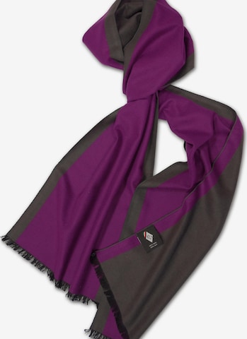 Posh Gear Scarf 'Bicolor' in Purple: front