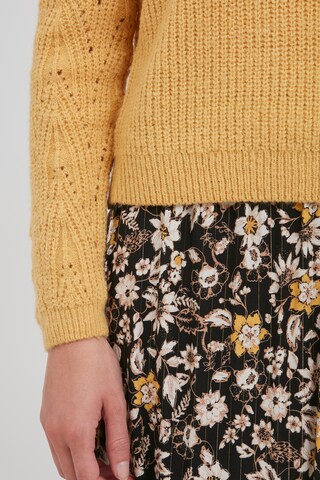 b.young Sweater 'BYOMIKKA JUMPER' in Yellow