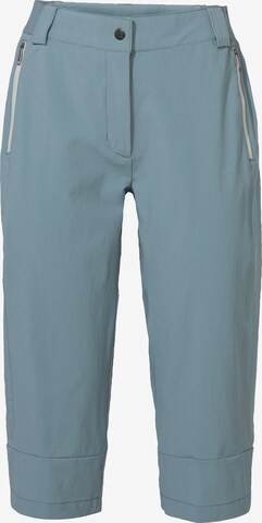 VAUDE Regular Outdoorbroek 'Farley III' in Blauw: voorkant