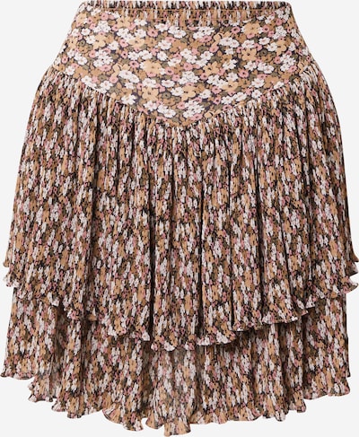 Sofie Schnoor Rock in beige / camel / dunkelbraun / khaki / rosa, Produktansicht
