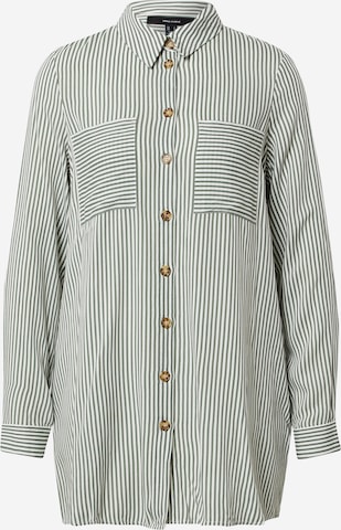 Camicia da donna 'BUMPY' di VERO MODA in bianco: frontale