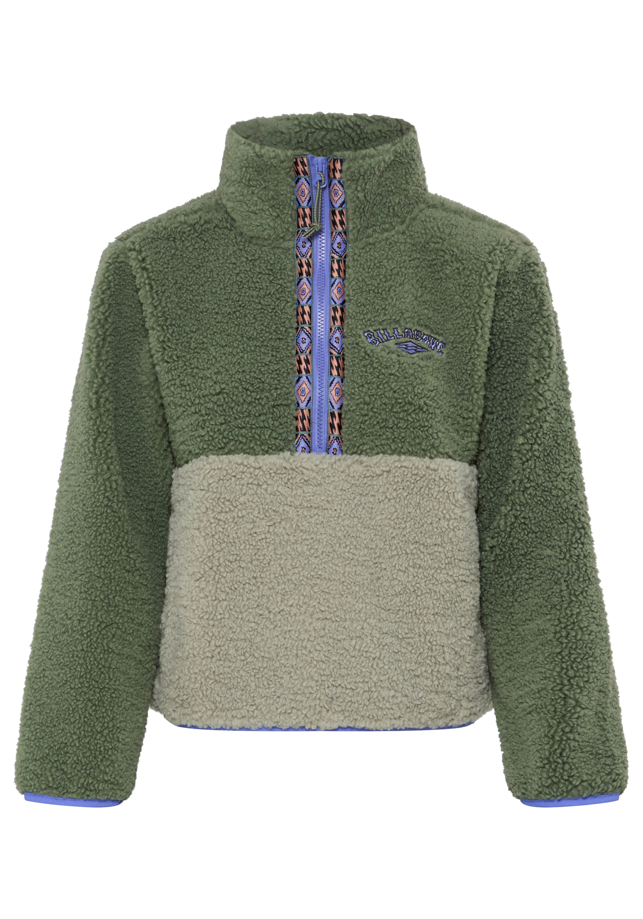 BILLABONG Pullover in Grün: Vorderseite