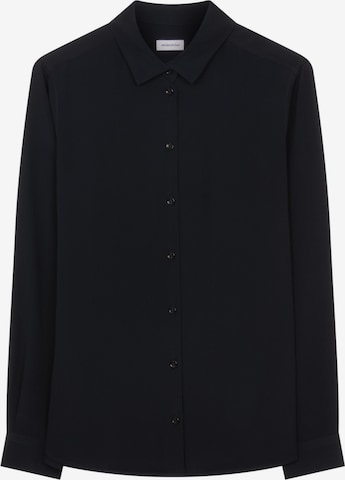 Chemisier 'Schwarze Rose' SEIDENSTICKER en noir : devant