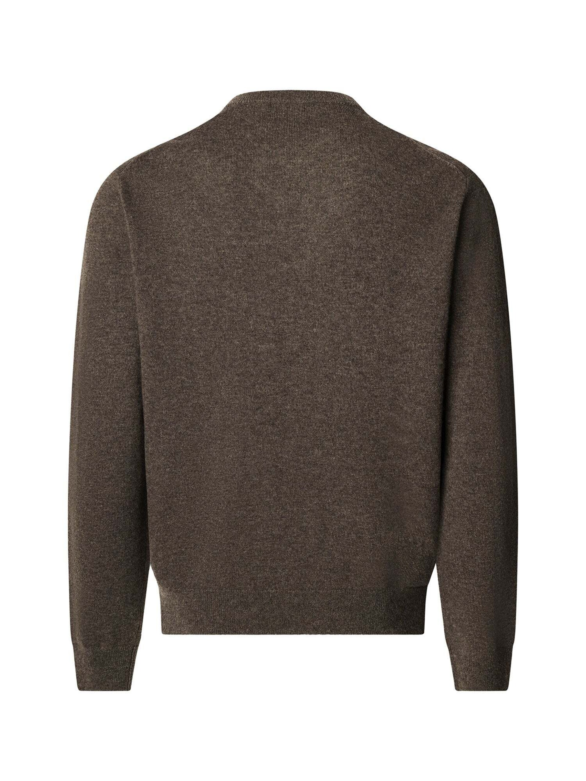 Hackett London Trui 'INTARSIA DUCK' in Bruin