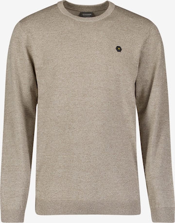 No Excess Sweater in Beige: front