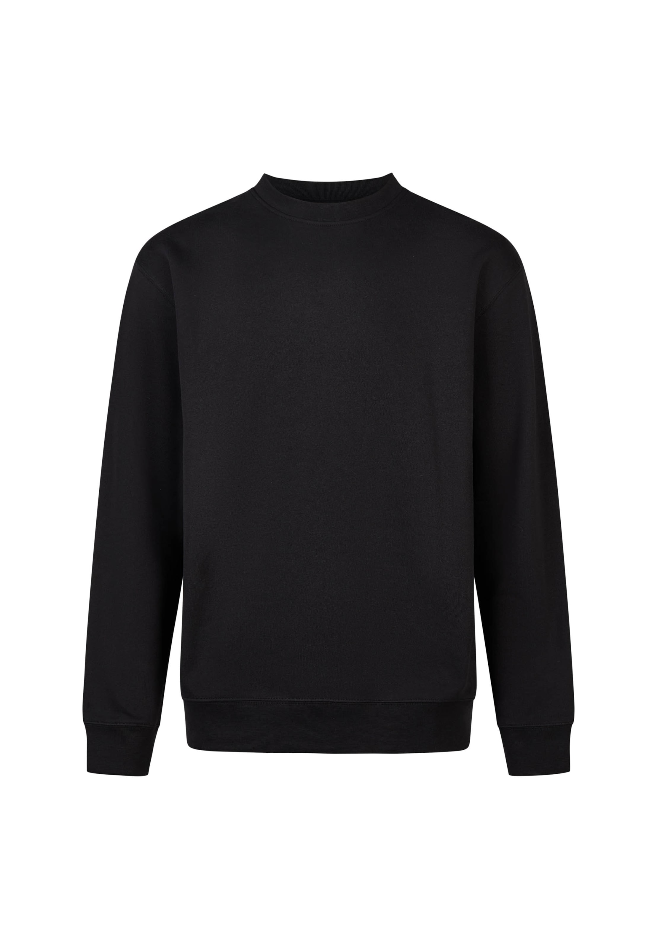 Cleptomanicx Sweatshirt 'Crewneck Ligull Classic' in Schwarz: Vorderseite