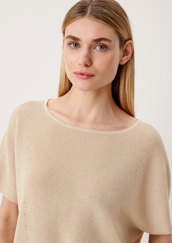 s.Oliver BLACK LABEL Pullover in Beige