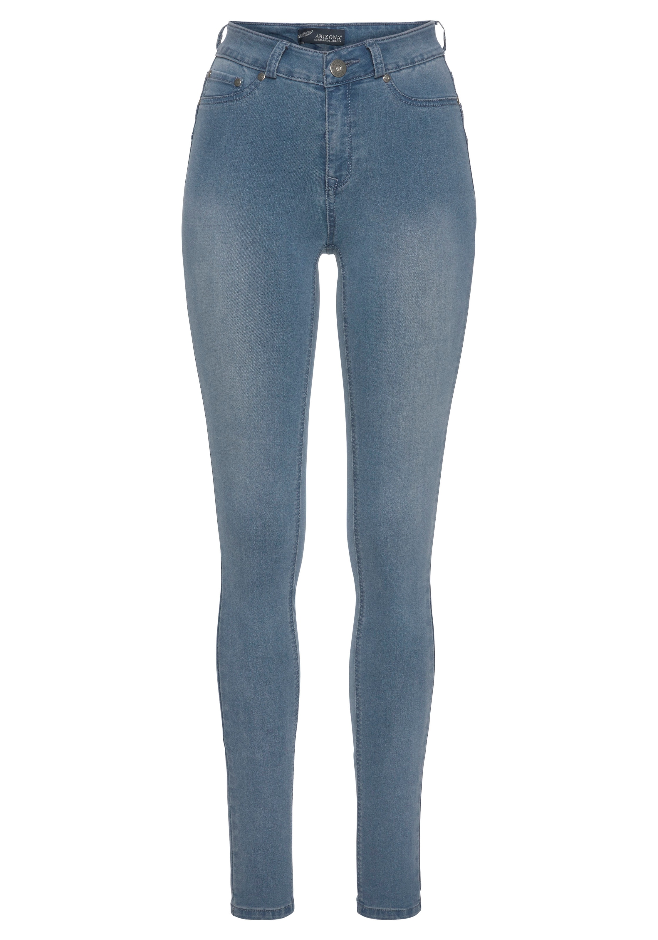ARIZONA Skinny Jeans in Blue: front