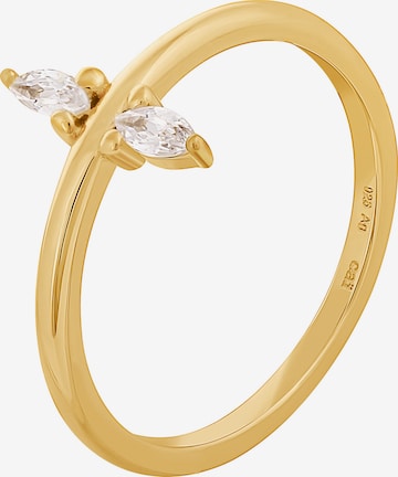 caï Ring in Gold: front