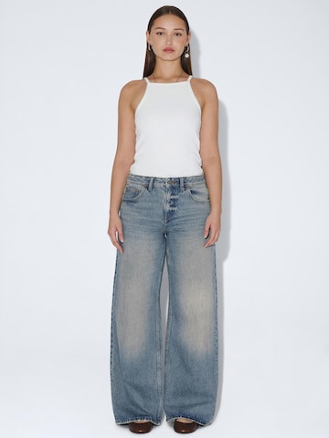 Dr. Denim Regular Jeans 'Rhue Low Wide' in Blauw