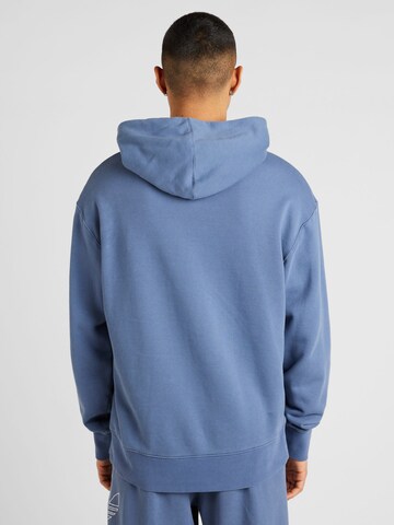 ADIDAS ORIGINALS Sweatshirt 'Adicolor Outline Trefoil' in Blau