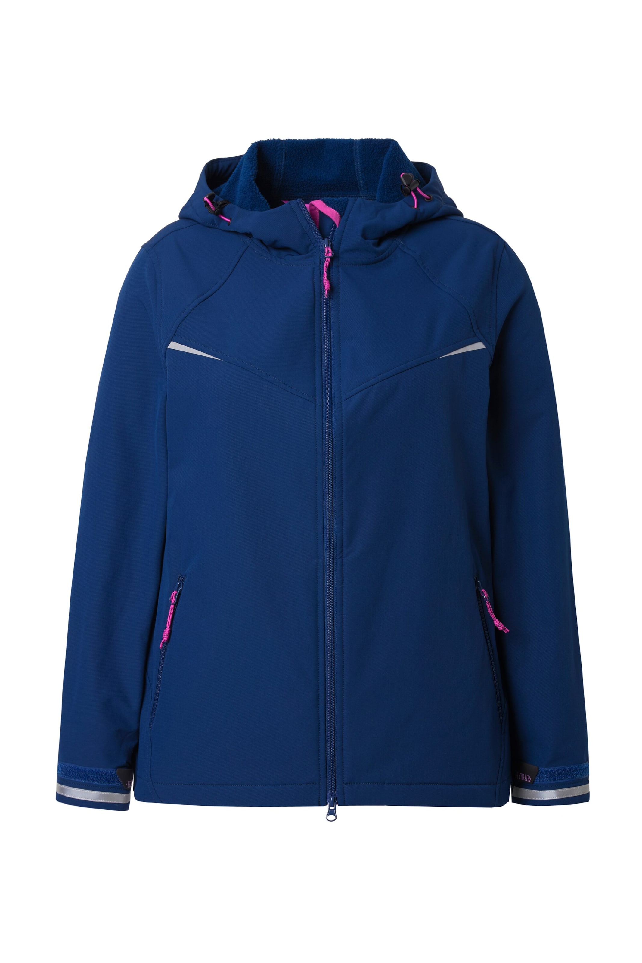 Ulla Popken Functionele jas in Blauw: voorkant