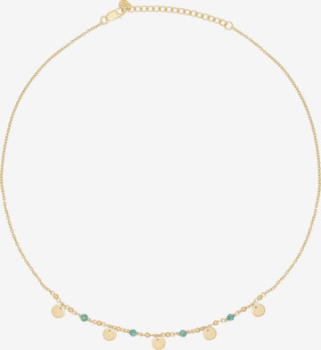 Chaîne caï en or : devant