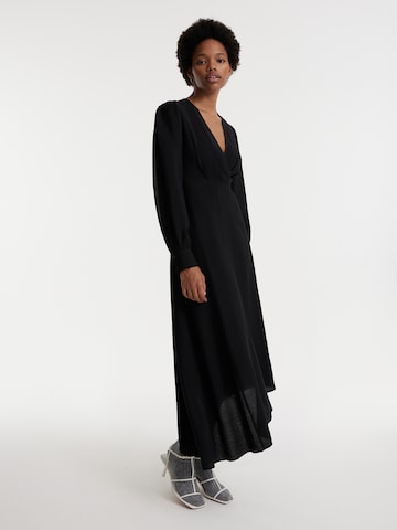 Robe 'Amalie' EDITED en noir : devant