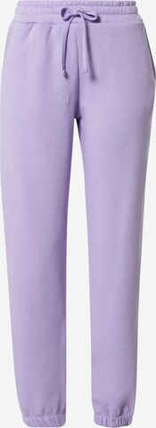 Pantalon b.young en violet : devant