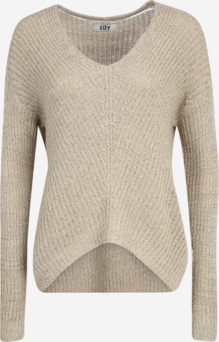JDY Tall Sweater 'NEW MEGAN' in Grey: front