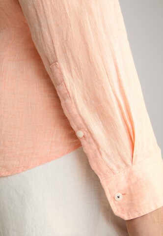 JOOP! Slim fit Button Up Shirt 'Pai' in Orange