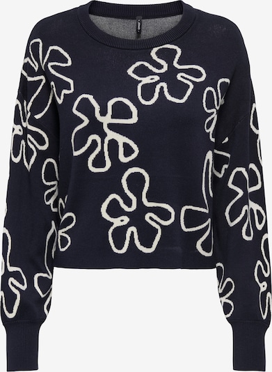 Pulover 'ONLMONTANA' ONLY pe bleumarin / alb, Vizualizare produs