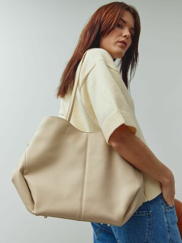 Noella - Shopper ' Mariah ' em bege: frente