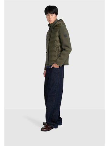 Canadian Classics Winter jacket ' GUNN ' in Green: side